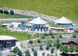 Kristallbad (indoor bath) in Wald im Pinzgau, Austria, Ziller Valley Arena
